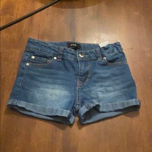 dkny kid jean shorts